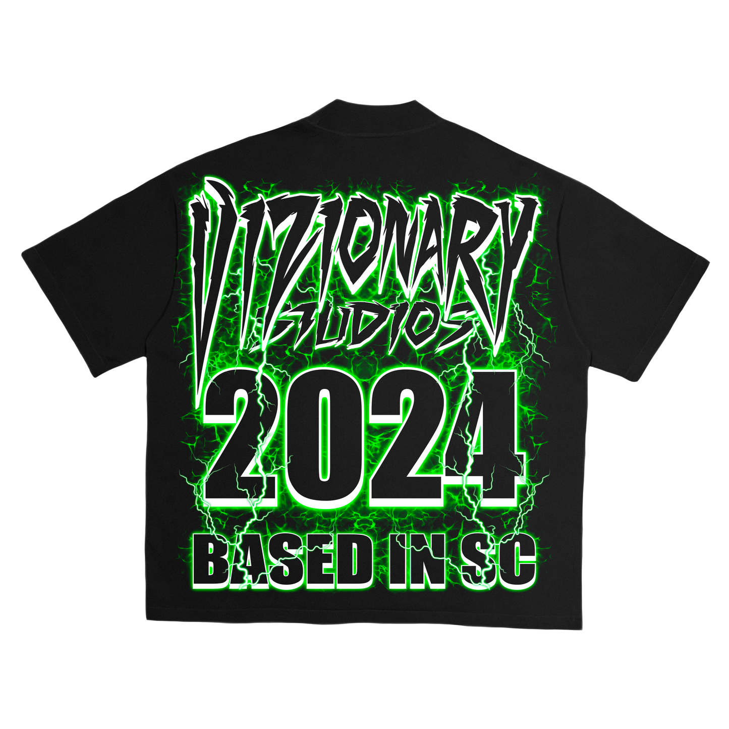 "2024" Green Tee